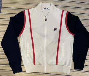 FILA フィラ ジャージ トラック ジャケット トップ ヨーロッパ EU ビンテージ ジャージ 日本製 BORG ビヨン ボルグ ビヨンボルグ イタリア