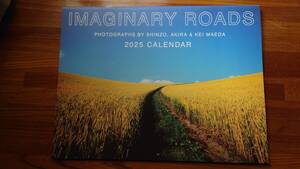 2025年拓真館カレンダー『IMAGINARY ROADS』　壁掛けタイプカレンダー　未使用