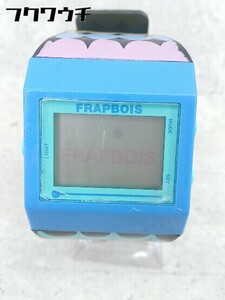 ◇ FRAPBOIS フラボア 動作未確認 クォーツ式 デジタル 腕時計 ウォッチ マルチ レディース