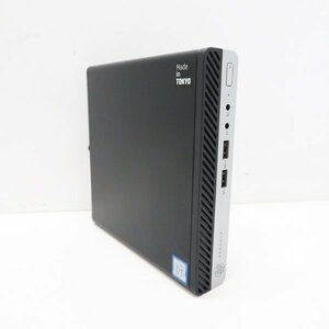 1円スタート〇HP ProDesk 400 G5 DM【第9世代 Core i5 9500T/8GB/M.2 SSD256GB+HDD500GB/Win11Pro-64bit/DP】