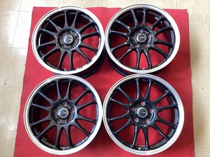 PIAA 17インチアルミホイール 17x7j+55 PCD114.3 5穴 a-2918 Q4-2 sf