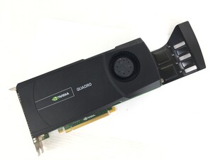 【グラボ・2GBメモリ搭載】NVIDIA Quadro 5000 GDDR5 ビデオカード グラフィックボード 動作保証 中古品 即決【管:MB-052813】