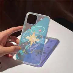 iphoneX/XS オーロラクリアケース　ハードケース