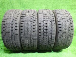 中古 ダンロップ タイヤ 冬 225/45R18 4本 2018年 WM02