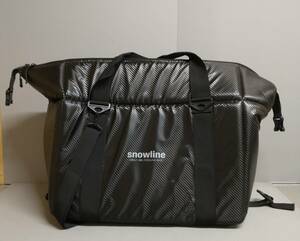 スノーライン snowline クーラーバッグ 45L MEGA BIG COOLING BAG メガビッグクーリングバッグ 黒 ブラック