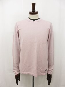 超美品【アルマーニコレツィオーニ ARMANI COLLEZIONI】 ウール×カシミア ニット (メンズ) 50 ピンク系×グレー系 SCM23M SC21M□33MN5439