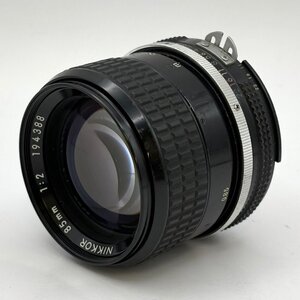 1円～/Nikon/ニコン/Ai/NIKKOR/85mm/F2/レンズ/一眼カメラ用/MF/マニュアルフォーカス/オールドレンズ/ジャンク/X061