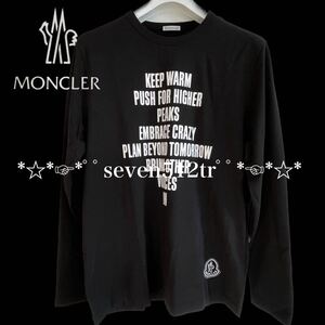 【新入荷】本物新品 43928226 MONCLERモンクレール/サイズXL 超人気 長袖Ｔシャツ 凄くカッコイイ！