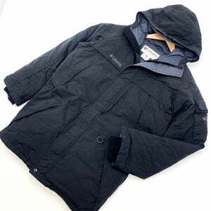  Columbia コロンビア ICE WIND PARKA SM5167 肉厚ダウンジャケット ダウンコート メンズ ブラック ファー無 Sサイズ■BA133