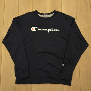 USA古着卸 Lサイズ Champion チャンピオン ロゴプリント スウェット