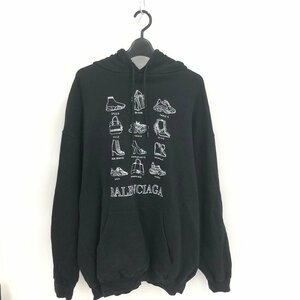 BALENCIAGA バレンシアガ プルパーカー サイズL【CJBE4005】