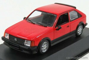 送料510円 ミニチャンプス MAXICHAMPS 1/43 オペル カデット D SR 1982 レッド 940044121