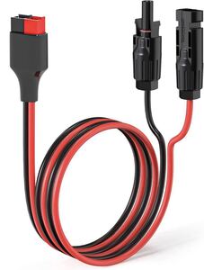 12AWG 1m 30Aアンダーソン anderson powerpole変換アダプター ソーラーパネル 接続ケーブル