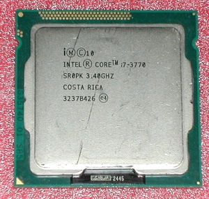 ジャンクCPU　Core i7 3770　LGA1155