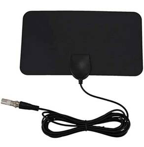 デジタルアンテナ Flat HD Digital Indoor Zoom TV Antenna HDTV 50 Mile Range TVFox VHF UHF DVB