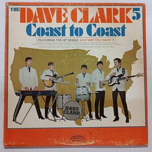 即決 DAVE CLARK FIVE Coast to Coast　US MONO　デイヴ・クラーク・ファイブ YA