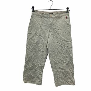 RALPH LAUREN SPORT チノパンツ W30 ラルフローレンスポーツ ベージュ ロゴ 古着卸 アメリカ仕入 2308-289