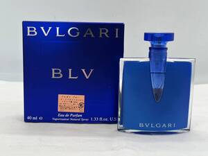 ok5408360/ブルガリ ブルー オードパルファム BVLGARI BVL Eau de Parfum 40ml 残9割以上 香水 女性 男性 箱あり