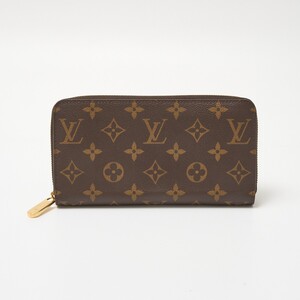 LOUIS VUITTON ルイヴィトン ジッピー・ウォレット M42616 ロングウォレット 長財布 モノグラム・キャンバス×レザー ブラウン×ゴールド