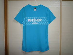 ナイキ 2015年 名古屋女子マラソン FINISHER Tシャツ 水色 Lサイズ