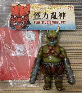 PLAY STUDIO VINYL TOY 怪力乱神 鬼忍 極悪 緑 プレイスタジオ sofvi figure アイツ パンクドランカーズ izumonster