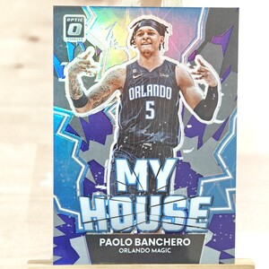 パオロ・バンケロ 2022-23 Panini Donruss Optic My House Purple Prizm Paolo Banchero RC オーランド・マジック