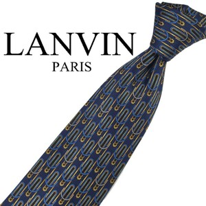 398/ 美品 LANVIN ランバン ブランド 中古 USED ネクタイ