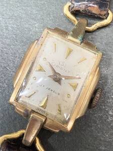 ★コレクター必見 ビンテージ ORIENT 17JEWEL 腕時計 手巻き式 14K GOLDFIELD レディース アクセサリー 飾り コレクション Go215