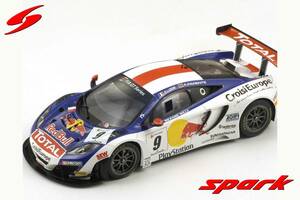 ■限定500pcs. スパークモデル 1/18 2013 マクラーレンMP4-12C #9 FIA GTシリーズ