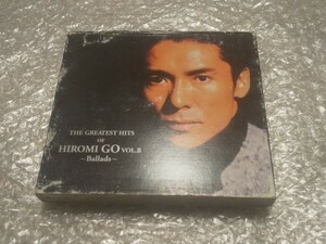 (初回スリーブ仕様)(2CD)郷ひろみ THE GREATEST HITS OF HIROMI GO VOL.Ⅱ 〜Ballads〜 ザ グレイテスト ヒッツ オブ ヒロミ ゴー 2 ★BEST