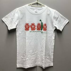 沖縄限定　新品/未使用品　綿100%Tシャツ　サイズ 150cm　カラー 白　半袖　コットン　ジュニア用