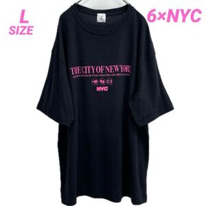 6×NYC THE CITY OF NEW YORK Tシャツ 夏 B9616