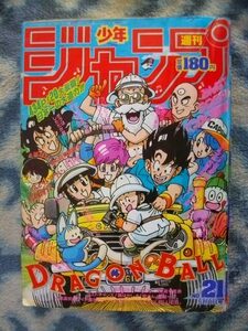 ドラゴンボール DRAGON BALL カラー表紙掲載 週刊少年ジャンプ１９８９年２１号 美品 孫悟空 孫悟飯 聖闘士星矢