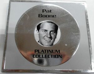 CD2/輸入盤国内仕様中古CD☆パット・ブーン（PAT BOONE）「PLATINUM COLLECTION全30曲」☆英詞ブックレットつき☆外側紙ケース仕様