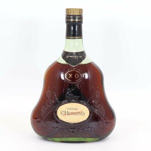 7878-80 Hennessy ヘネシー XO 金キャップ グリーンボトル COGNAC コニャック ブランデー 未開封 700ml/40%