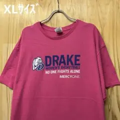 USA古着Tシャツ　XLサイズ DELTA バスケットボール　ブルドッグ