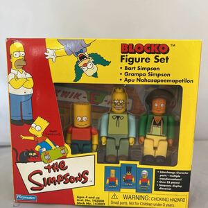 SIMPSONS ビンテージBLOCKO Figure Set