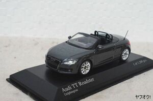 ミニチャンプス アウディ TT ロードスター 1/43 ミニカー AUDI