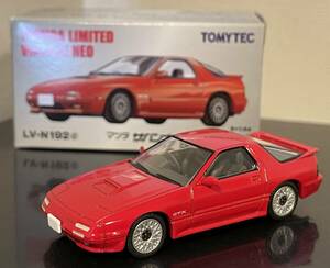 美品　LV-N192d マツダ サバンナRX-7 GT-X 90年式（赤）