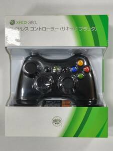 新品！XBOX360 ワイヤレスコントローラー（リキッドブラック） A