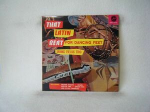 Irving Fields Trio-That Latin Beat For Dancing Feet SJET-7072 PROMO