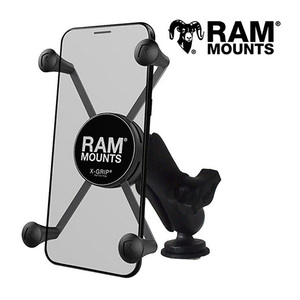 RAM MOUNTS ラムマウント Xグリップ スマホホルダー Lサイズ マウント+標準アーム+ベース 3点セット JL ラングラー グラディエーター