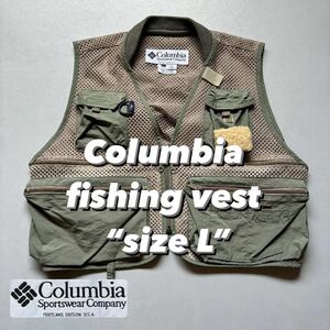 Columbia fishing vest “size L” コロンビア フィッシングベスト メッシュベスト