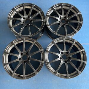 軽量　YOKOHAMA KREUZER ヨコハマ クロイツァー 17×8JJ+35 PCD112-5穴　ハブ径約67mm アルミホイール4本セット