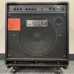 【直接引取り限定】 Fender Rumble 150 ベースアンプ コンボ フェンダー ガリ・接触不良多数 音出し不良 傷汚れあり ジャンク Dr 2031-152