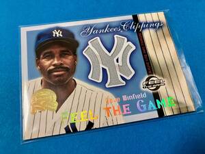 Dave Winfield 2000 Fleer Greats of The Game Yankees Clippings