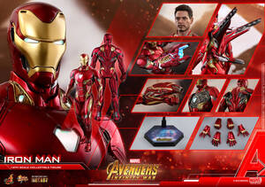 ◆未開封新品◇ホットトイズ【ムービー・マスターピースDIECAST】1/6 アイアンマン・マーク50 《アベンジャーズ/インフィニティ・ウォー》