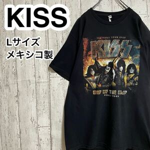 ☆送料無料☆ ALSTYLE KISS キッス バンドTシャツ 半袖Tシャツ L ビッグサイズ メキシコ製 23-66