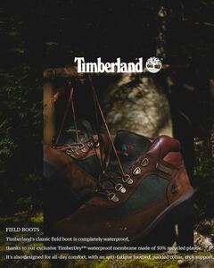 26cm Timberland Field Boots Beef & Broccoli WP L/F MID BOOT フィールド ブーツ ビーフ ブロッコリー ビーブロ 防水 ブラウン