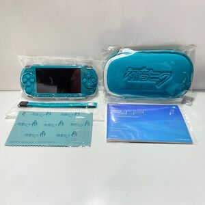 1円スタート PSP 初音ミク Project DIVA 2nd いっぱいパック PSP-3000　(管理番号：OKU6958)